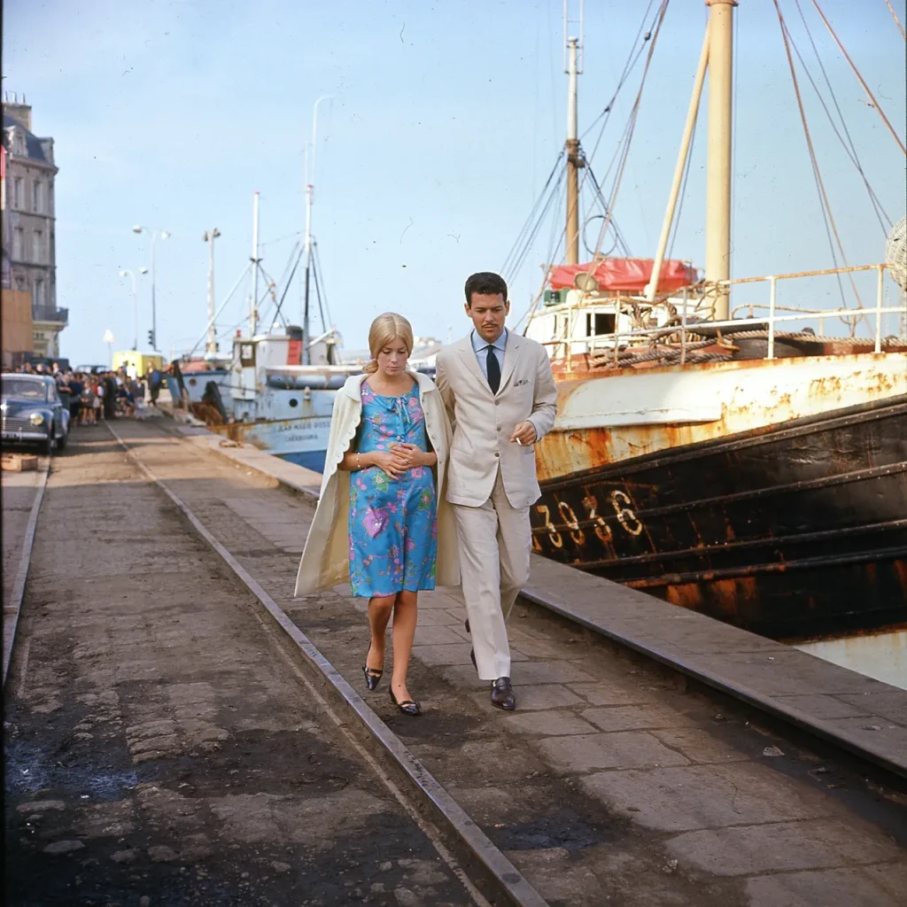 Quai Alexandre III, Les Parapluies de Cherbourg