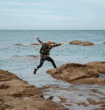 Saut dans la Hague