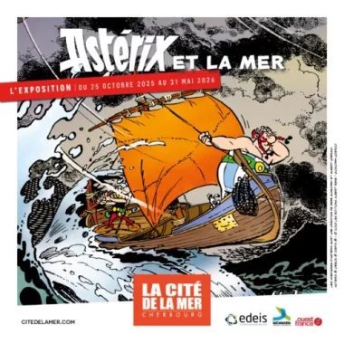 Astérix et la mer : les irréductibles Gaulois jettent l’ancre à Cherbourg !