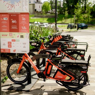 Vélo rallongé en libre-service
