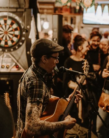 concert dans un bar