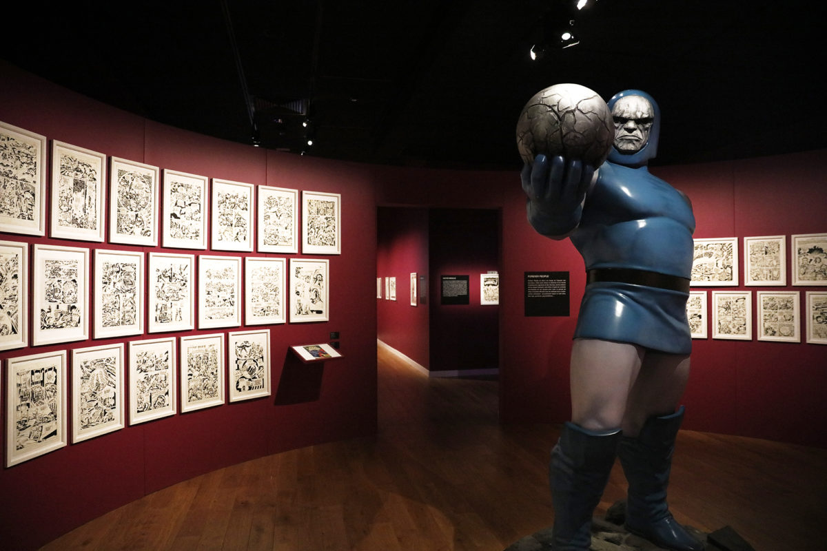 Statue Exposition Jack Kirby