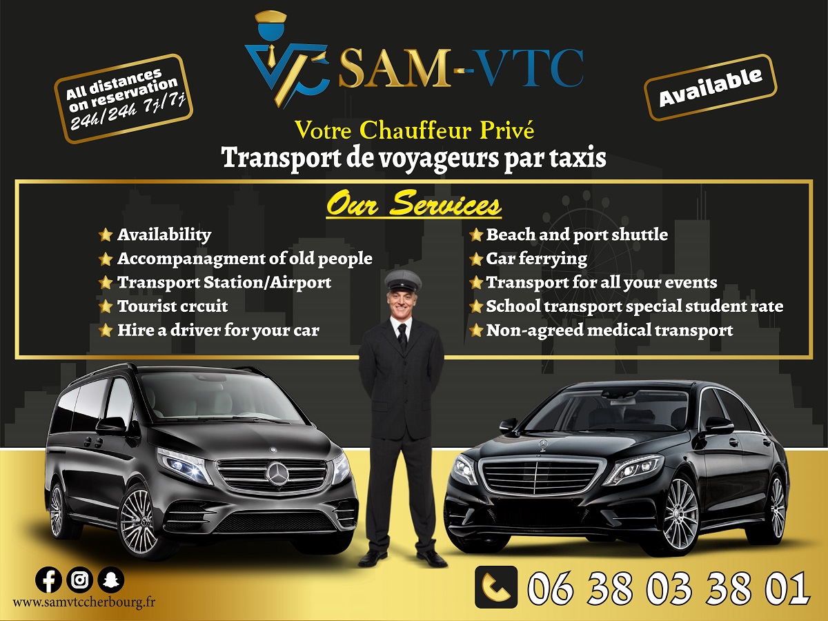 Sam Transports-VTC Cherbourg - CHERBOURG-EN-COTENTIN